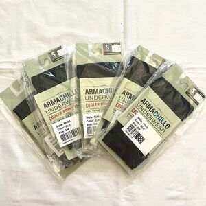 5 Women’s Black Panties - Cooler Down Performance Briefs. Size S New NWT